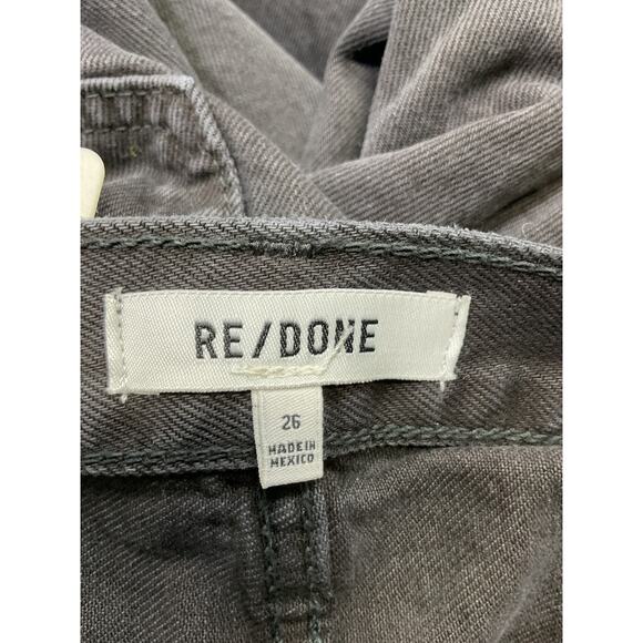 Re/Done Originals Black Cotton High Rise Loose Jeans Size 26 - NWT - Picture 4 of 5